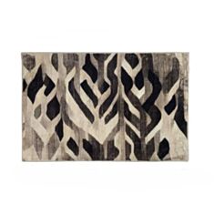 Коврик универсальный Dariana Плюш Абстракция 1000010556 60*120 см бежевый - фото