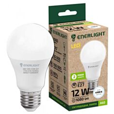 Лампа світлодіодна Enerlight A60 12W 4100K E27 - фото