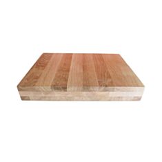 Дошка кухонна з дубовими вставками Mazhura Alder mz323064 30*40*6 см - фото