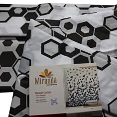 Шторка для ванны Miranda Troy 4783BW 180*200 см - фото