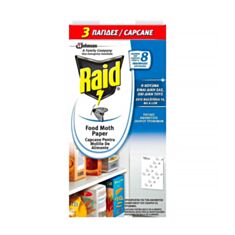 Cтікери від харчової молі Raid 3 шт - фото