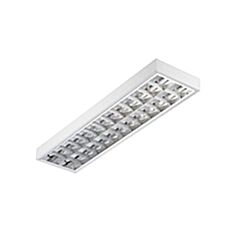 Светильник растровый накладной Lumen 2*36W - фото