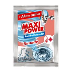 Средство гранулированное Maxi Power для очистки труб с теплой водой 80 г - фото