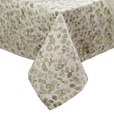 Скатертина Прованс Тереза Листочки 180*133 см бежева - фото