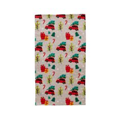 Вафельний рушник Прованс Різдвяне авто 33*60 см - фото