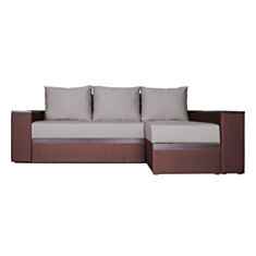 Диван кутовий Браун сірий - фото