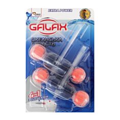 Туалетный блок Galax Power Clean Океанская свежесть 55 г 2 шт - фото