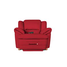 Крісло-реклайнер Баварія червоне - фото