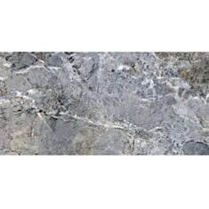 Керамограніт Italica Nurcil Graphite LAP CARV 60*120 см сірий - фото