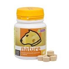 Поливитаминный комплекс Vitomax Nature для собак с сыром 100 таблеток - фото