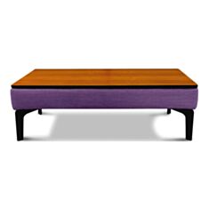 Пуф-стіл Окленд фіолетовий - фото