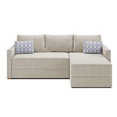 Диван кутовий Сафір молочний - фото