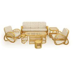 Комплект садових меблів для відпочинку 0106 Calamus Rotan - фото