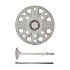 Дюбель для термоізоляції Теплома Premium (М) з термоголовою 10*260 мм 25 шт - фото