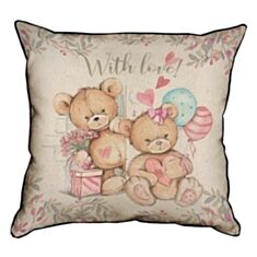 Подушка декоративная 45PHB_18L002_BR 45*45 см - фото