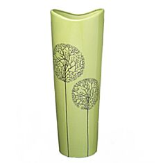 Ваза Eterna 210216 зелена 15*15*39 см - фото