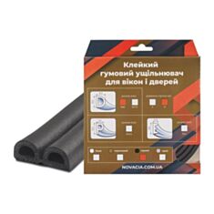 Ущільнювач Новація D-9.6 40901690 6 м чорний - фото