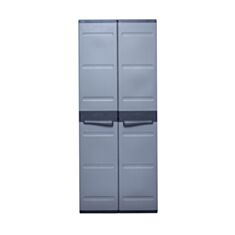 Шафа пластикова Shafix Октава 5 секцій 178*72*42 см сіра - фото