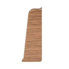 Заглушка правая для плинтуса Arbiton Indo70 12 дуб темный - фото