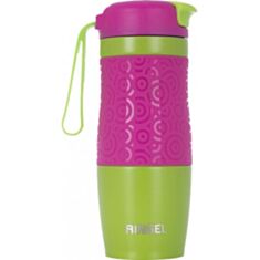 Термокружка Ringel Happy RG - 6106-380/2 380 мл розовая - фото