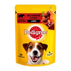 Корм для собак Pedigree Яловичина та ягня в соусі 100 г - фото