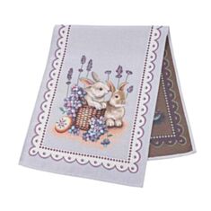 Наперон великодній гобеленовий Limaso RUNNER1018-45 Пасхальні мотиви 45*140 см - фото