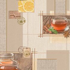 Шпалери вінілові Слов'янські 5757-01 Чай В49,4 - фото