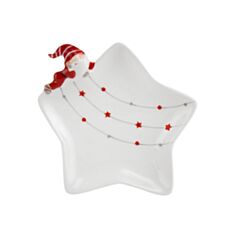 Блюдо Elisey Новогодняя звезда 4000-053 21,2 см - фото