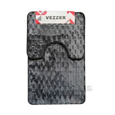 Набор ковриков для ванной и туалета Vezzer VZ0198Gr графит - фото