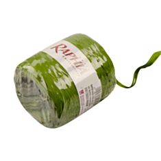 Стрічка рафія President Decor LR306 5 мм оливкова - фото