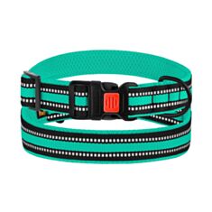 Нашийник для собак BronzeDog Mesh 53/1608/Т ХL 43-66 см ментол - фото