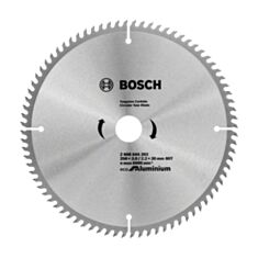 Диск пильний Bosch ECO ALU/Multi 2608644393 80T 250*2,2*30 мм - фото