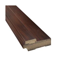 Дверна коробка Новий стиль комплект МДФ 80*22 ПВХ делюкс каштан - фото