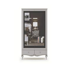 Вітрина дводверна Радо Букет біла - фото