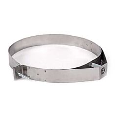 Скоба крепежная Вент-Устрий Ф180 нержавейка 0,5 мм - фото