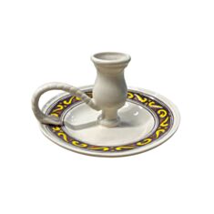 Підсвічник глиняний Керамікос Трипільський орнамент  - фото