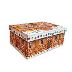 Коробка подарункова Дім Упаковки Пряничний будинок 1110102710 37,5*29*16 см - фото