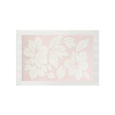 Килимок для ніг Nurpak Derya 753 50*70 см біло-рожевий - фото