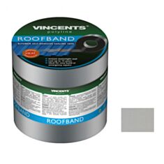 Стрічка ущільнююча Vincents Polyline Roofband 100 мм 3 м алюмінієва - фото