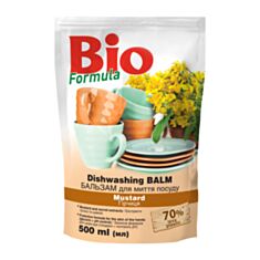 Бальзам для мытья посуды Bio Горчица дой-пак 500 мл - фото