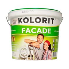 Фасадна фарба Kolorit Facade 5 л білий - фото