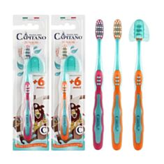 Зубна щітка дитяча Pasta Del Capitano Junior 6+ - фото