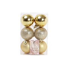 Набір ялинкових прикрас кулі 147-081 - фото