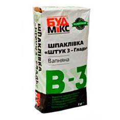 Шпаклевка финишная Альба Супер SHTUK-3 известковая 14 кг - фото