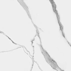 Керамогранит  Ego Ceramics Reno Statuario Carving Rec 60*60 см белый - фото