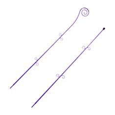  Опора для орхидей Алеана 115099 фиолетовая  - фото