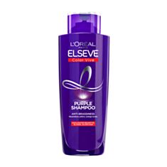 Тонувальний шампунь L'Oreal Paris Elseve Color Vive Purple для освітленого та мелірованого волосся 200 мл - фото