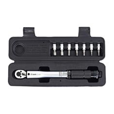 Ключ динамометричний S&R 465014025 1/4" 5-25 Нм 460 мм - фото