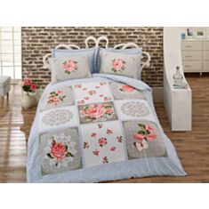 Комплект постельного белья Cotton Box Line Alya Pink 2,0 - фото