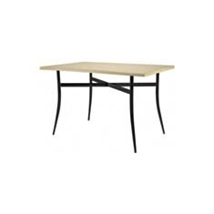 Стол обеденный TRACY Duo black береза 120*80 - фото